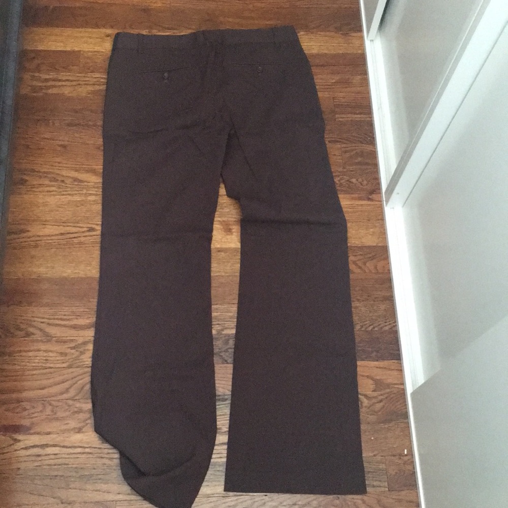 EXPRESS brown work pants boot cut 6 - Picture 5 of 10